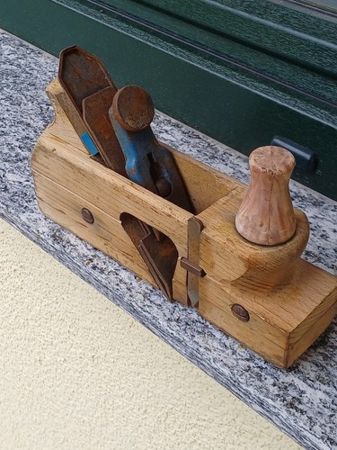 Antiker holz hobel - holz,