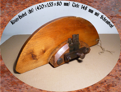 Alter hobel krozeisen fassbau - hobel,