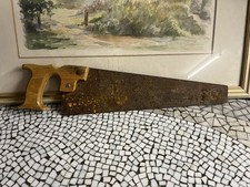 Antike Handsäge Landhaus um