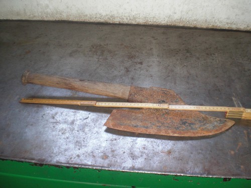 Altes breitbeil axt - breitbeil,