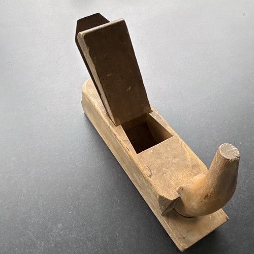 Antiker holz handhobel 26cm - antiker, holz-handhobel