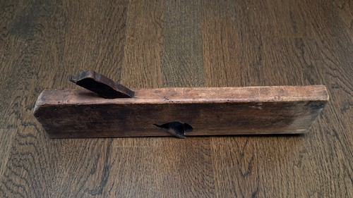 Antiker holzhobel schmal - antiker, j