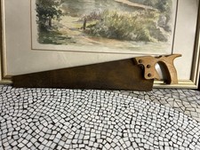 Antike Handsäge Landhaus um