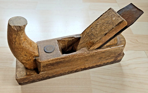 Alter holzhobel handhobel - alter,