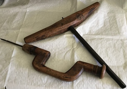 Antike handbohrer holzbohrer - antike,