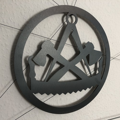 Zunftzeichen zimmerer - zimmerer, |