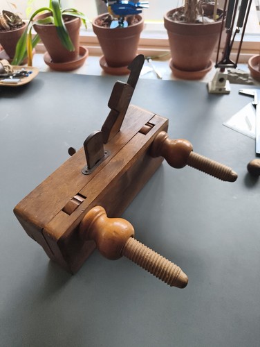 Alter nuthobel funktionsfähig - nuthobel,