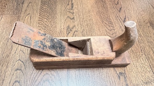 Antiker holzhobel - holzhobel, b