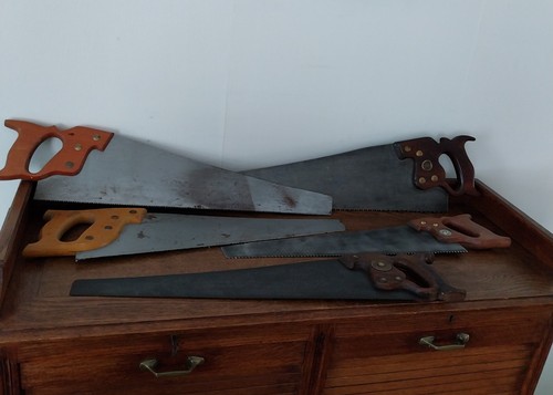 Antike säge - 5x,